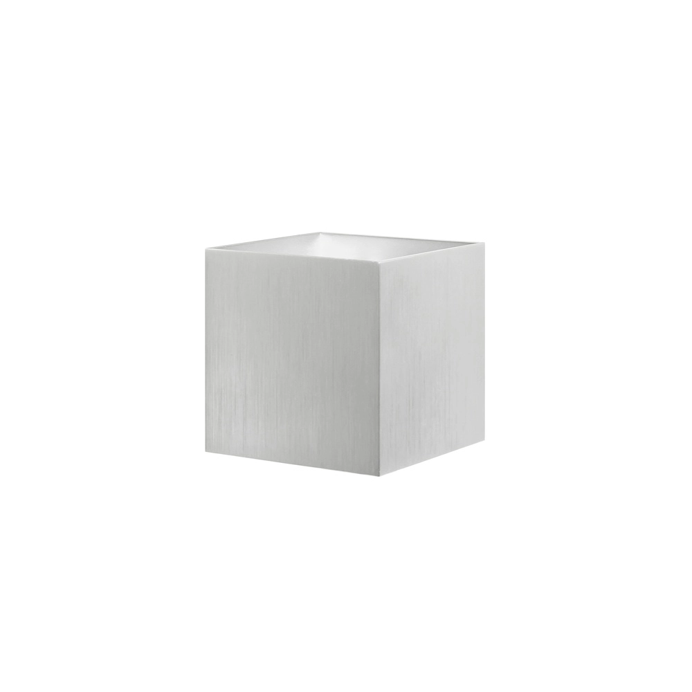 Wandspot Square aluminium 10cm