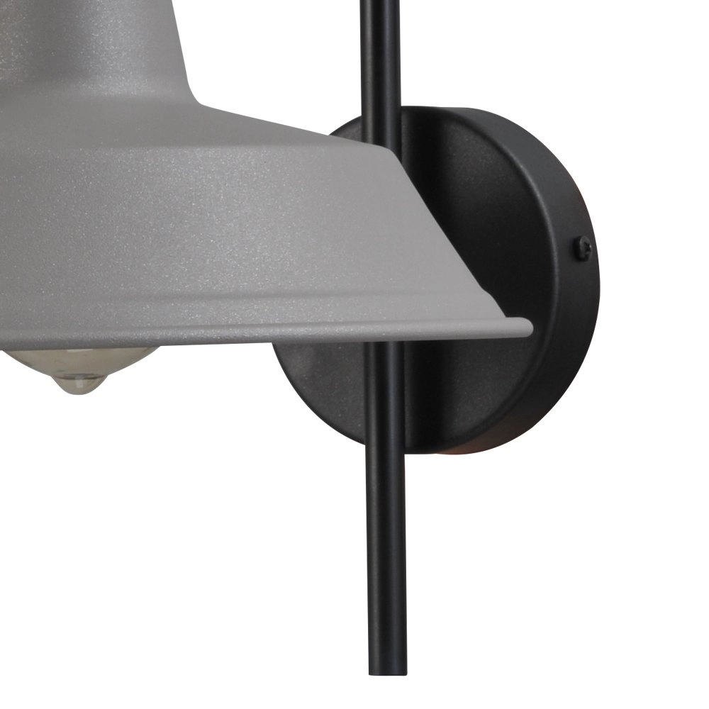 Betongrijze wandlamp Industria 25 Masterlight 8718121235936