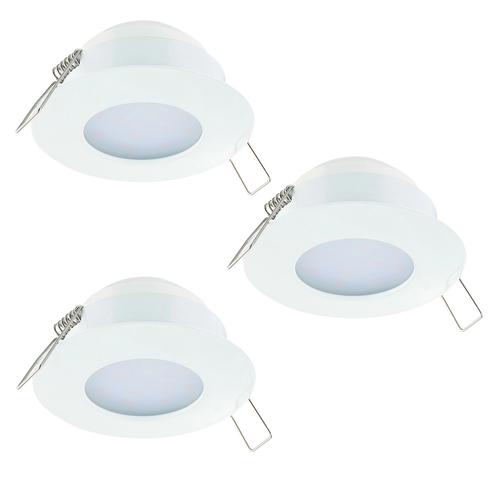 Set van 3 inbouwspots Anna wit