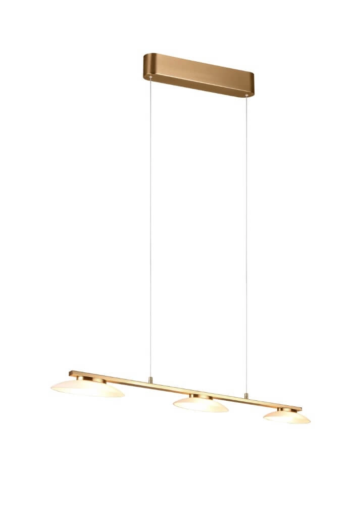 Hanglamp Merton messing Trio 4017807579673