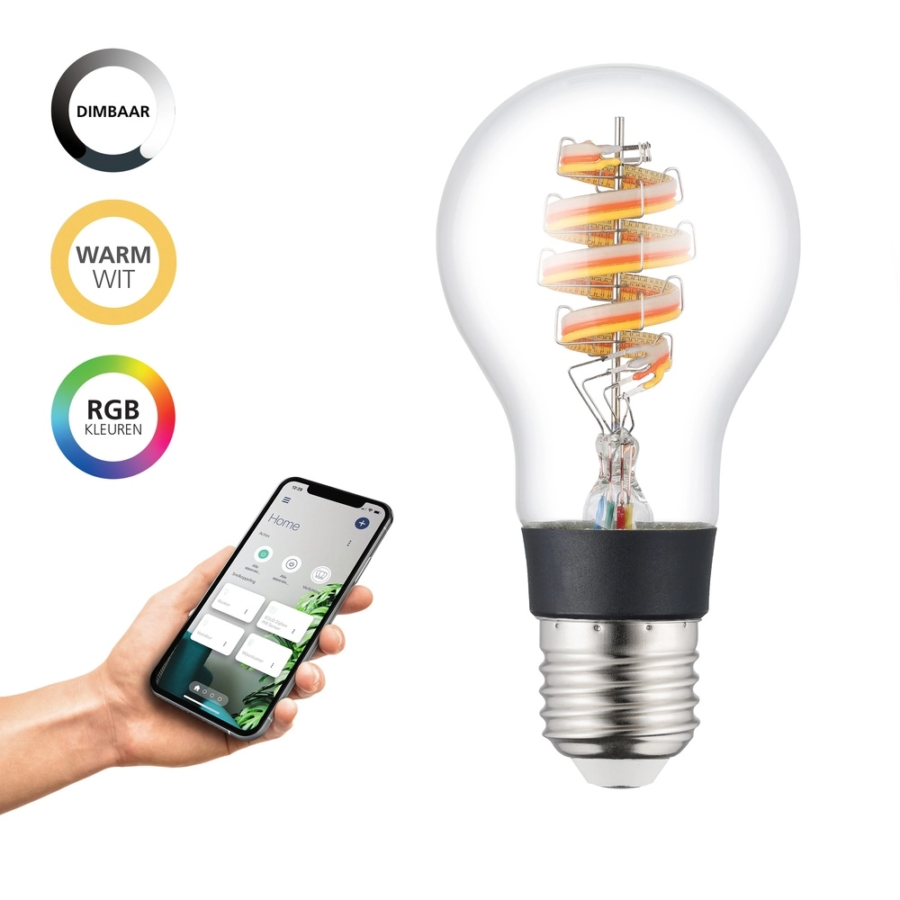 Led lampenbol Zigbee E27 4,9W - 400lm - 3000K - A60