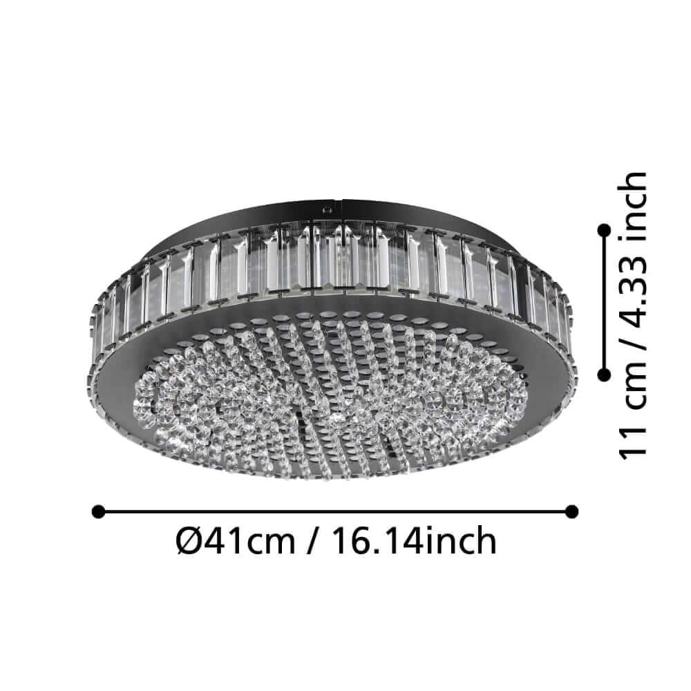 Kristallen plafonnière Balparda Ø 41cm Stars of Light 9008606240920