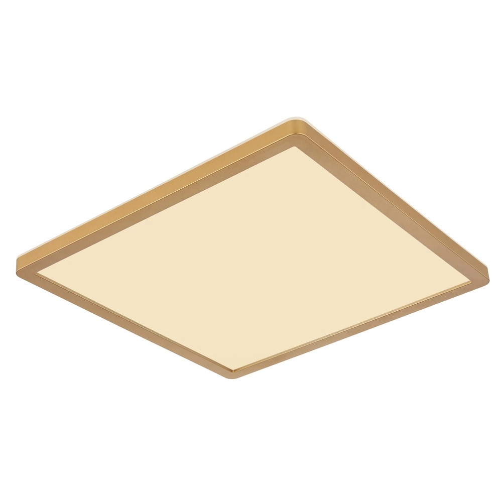 Plafonniere Sapana vierkant 42cm goud