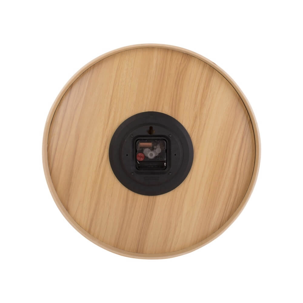 Wandklok Pure wood groen - Ø 40cm Karlsson 8714302710209