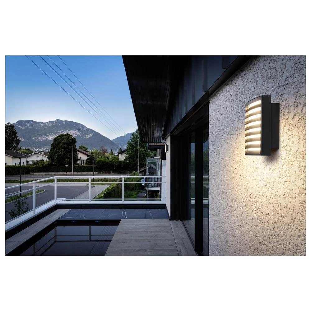 Wandlamp Rasterlys antraciet design 2700K SLV 4024163296663