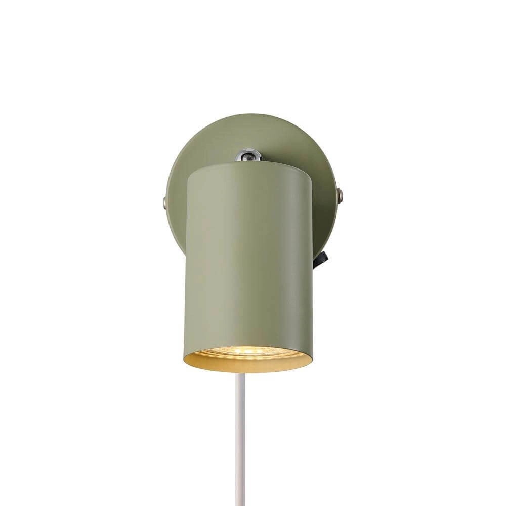 Groene wandlamp Explore met snoer Nordlux 5704924018831