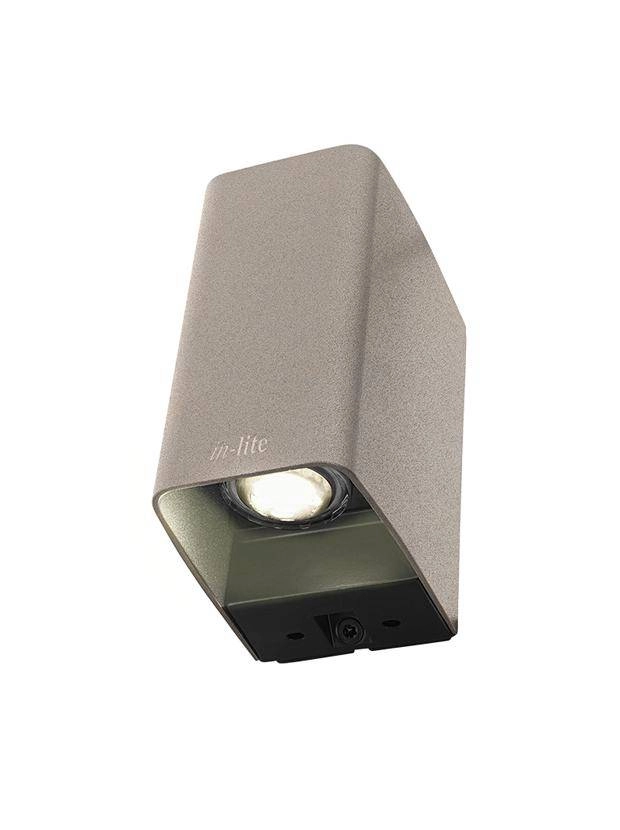 Wandspot Ace Up - Down 12 volt LED Rose Silver In-lite 8717051003554