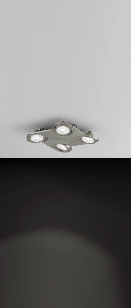 spotlight Brea 4-light gray Stars of Light 9002759392512