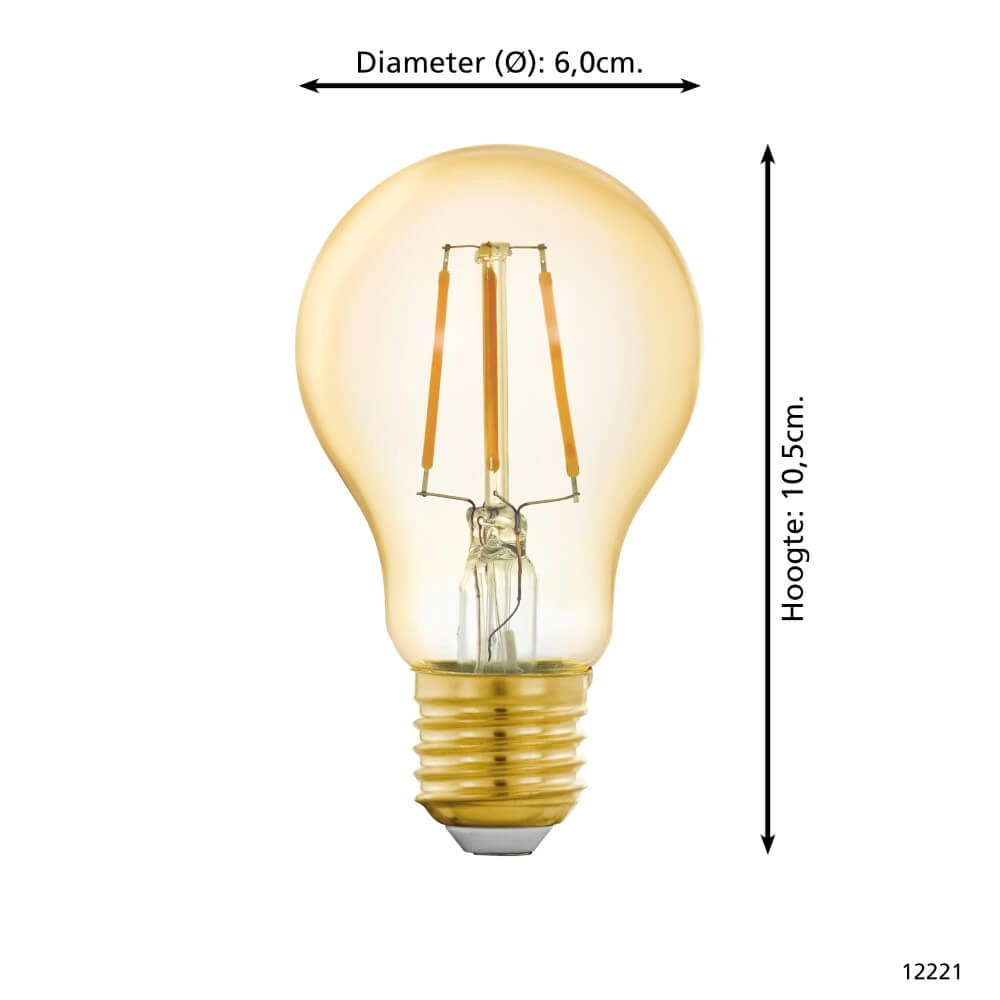 Led lampenbol Zigbee - E27 - 4.9 watt - 2200K - A60 Eglo 9002759122218