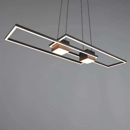 Led hanglamp kantoor Albany zwart Led hanglamp kantoor Albany zwart