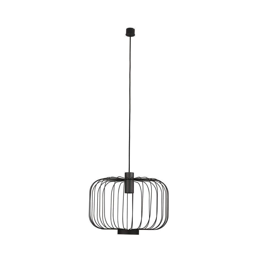 Zwarte draadlamp Allan Ø 48cm Lyora 5903139694193