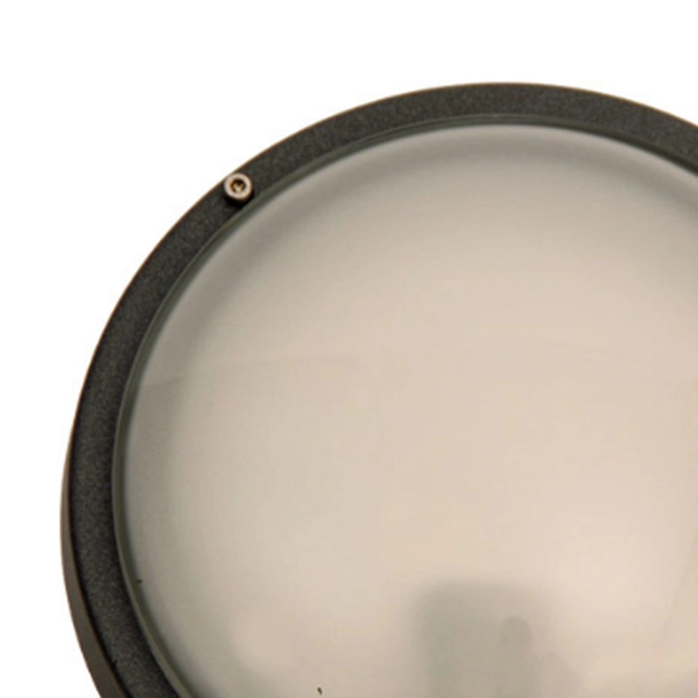 Ronde buitenlamp Docks Cross 26cm grafiet grijs Franssen 8010789052024