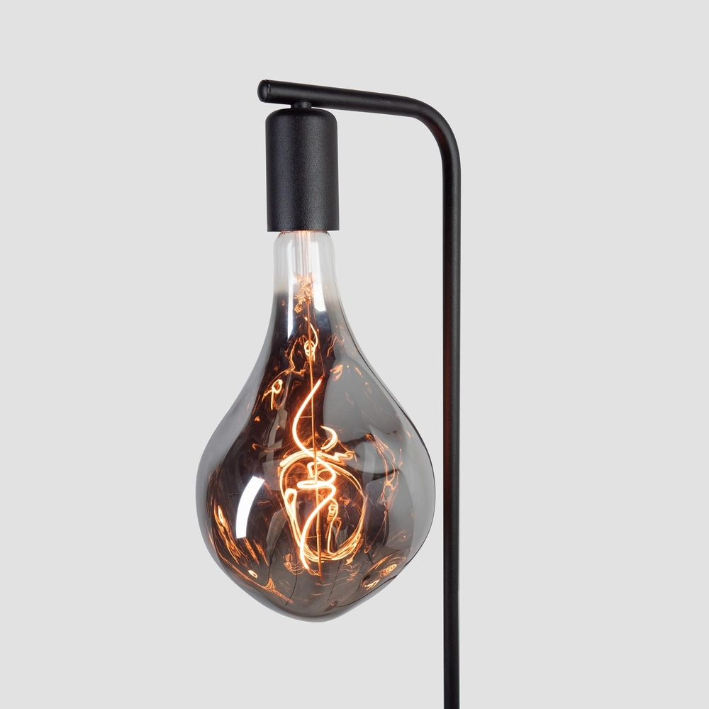 Zwarte vloerlamp Cranley 1 1x E27 Eglo 9002759437916