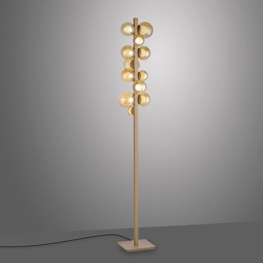 Bronze vloerlamp Pure Popup design Paul Neuhaus 4012248385654
