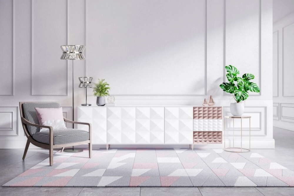 Design tafellamp Uptown chroom Searchlight 5053423244044