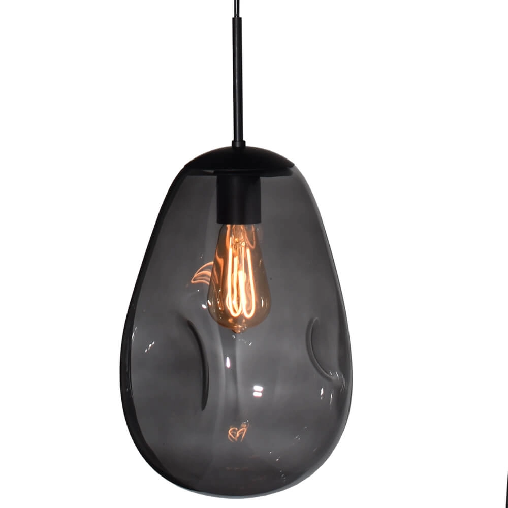 Hanglamp Lava 4x smoke glas Ø 22,5cm Masterlight 8718121286099