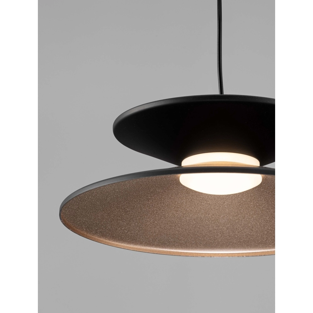 Design hanglamp Morfi enkel zwart Lyora 5212017458469
