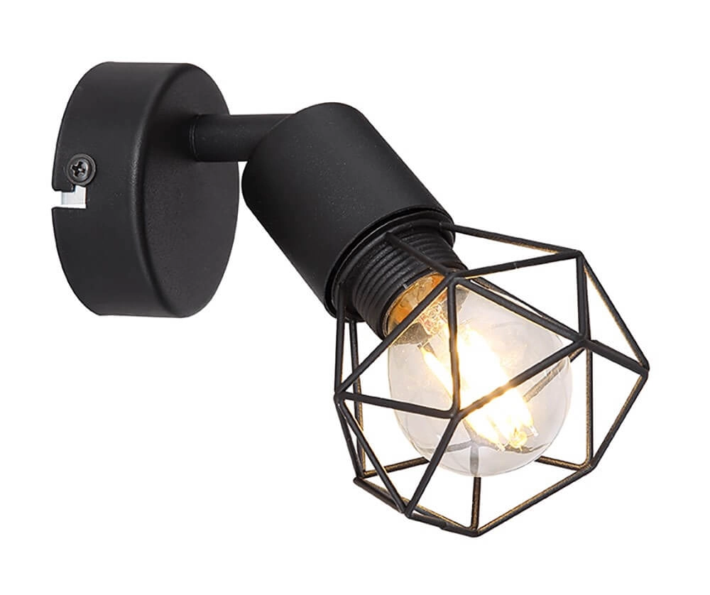 Design wandlamp Xara I zwart