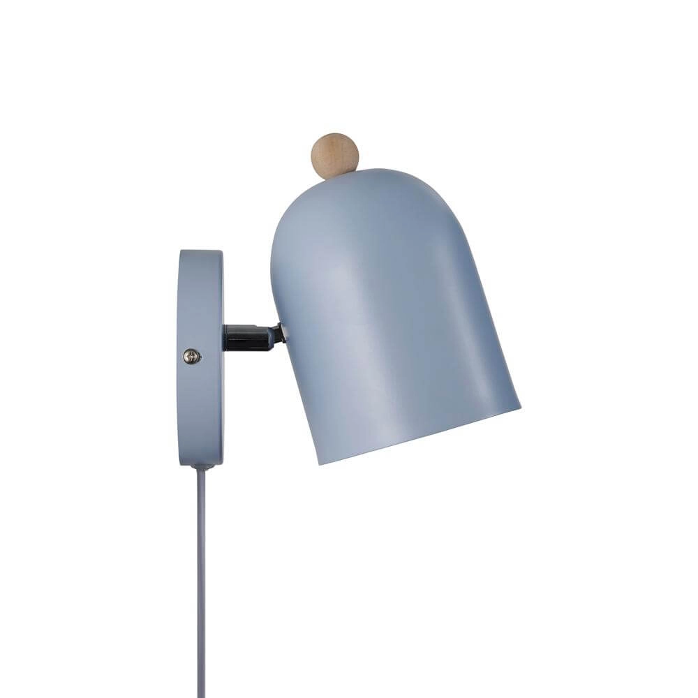 Blauwe wandlamp Gaston design Nordlux 5704924018749