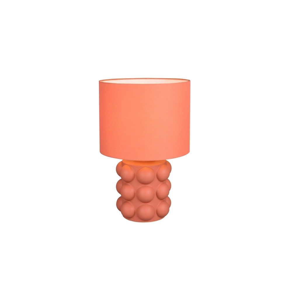 Tafellamp Kate oranje Ø 30cm Trio 4017807662610