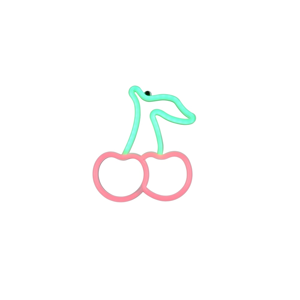 Neon wandlamp Cerise  groen rood Trio 4017807657456