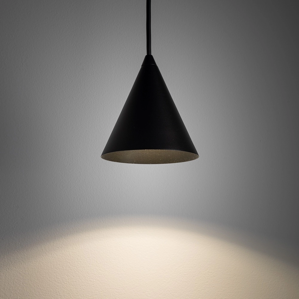 Design hanglamp Zenith zwart Ø 11cm Lyora 5903139114523
