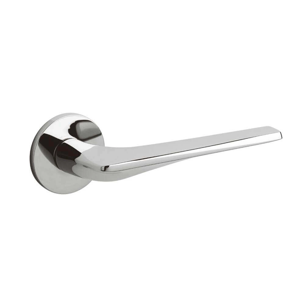 Design deurklink Twist chroom