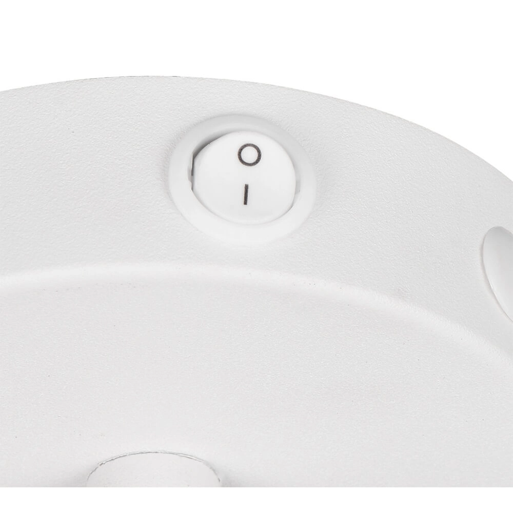 Opbouwspot Bidar wit Trio 4017807640632