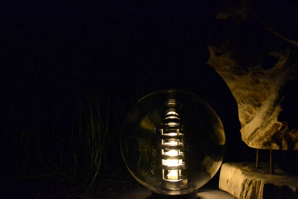 Bol lamp Bolano 25cm. basis clear Lyora 8716803501331