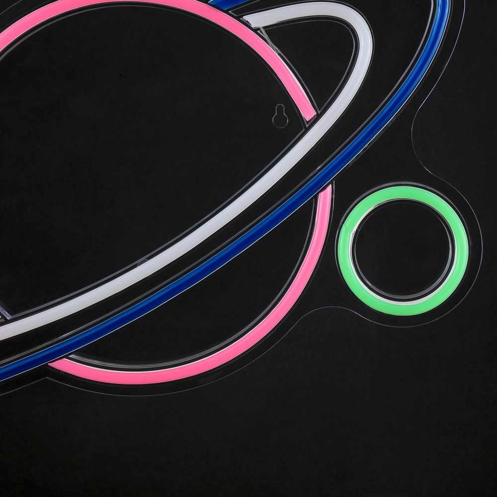 Neon wandlamp Neon-Tales planeet Brilliant 4004353477812