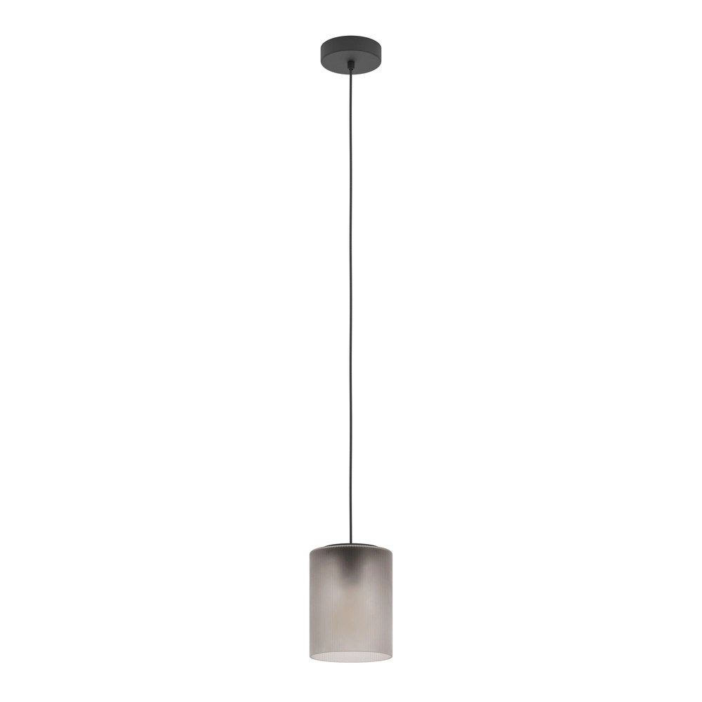 Hanglamp Colomera Ø 15cm - smoke frosted glas