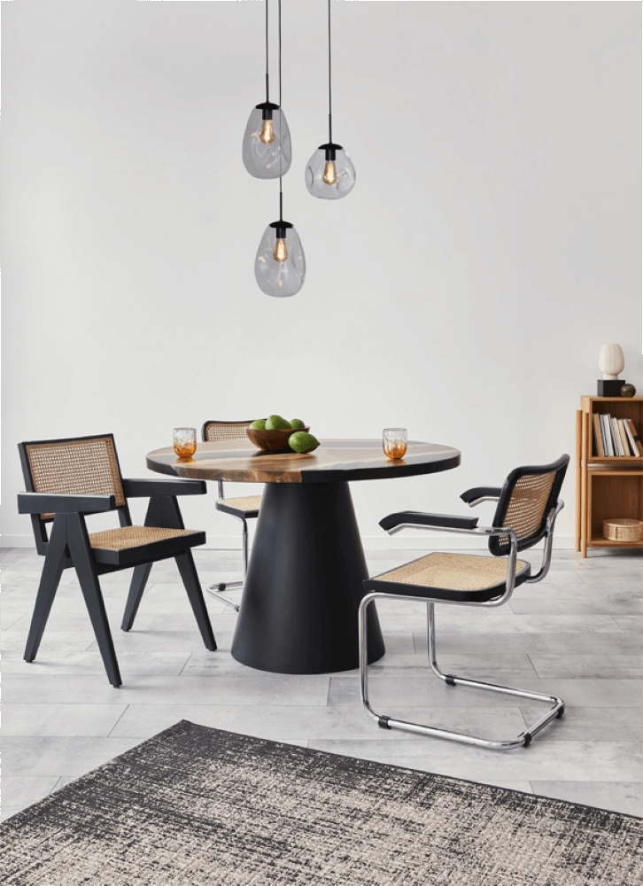 Pendel hanglamp Lava 3x helder glas Masterlight 8718121286372