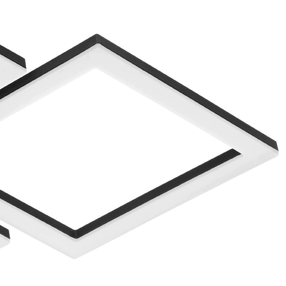 Plafondlamp Zigbee Paranday-Z 47x43cm zwart Eglo 9008606231225