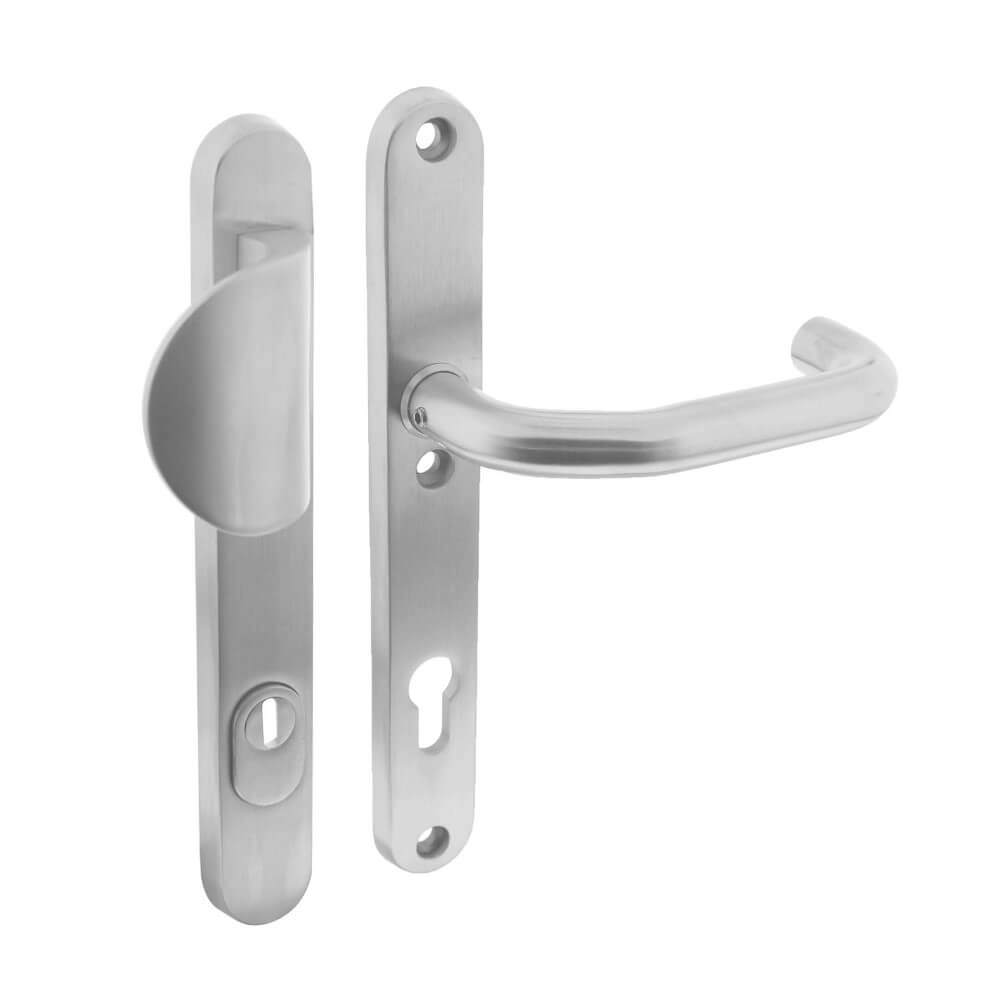 Voordeurbeslag Vurano kerntrekbeveiliging verkropt PC 92mm