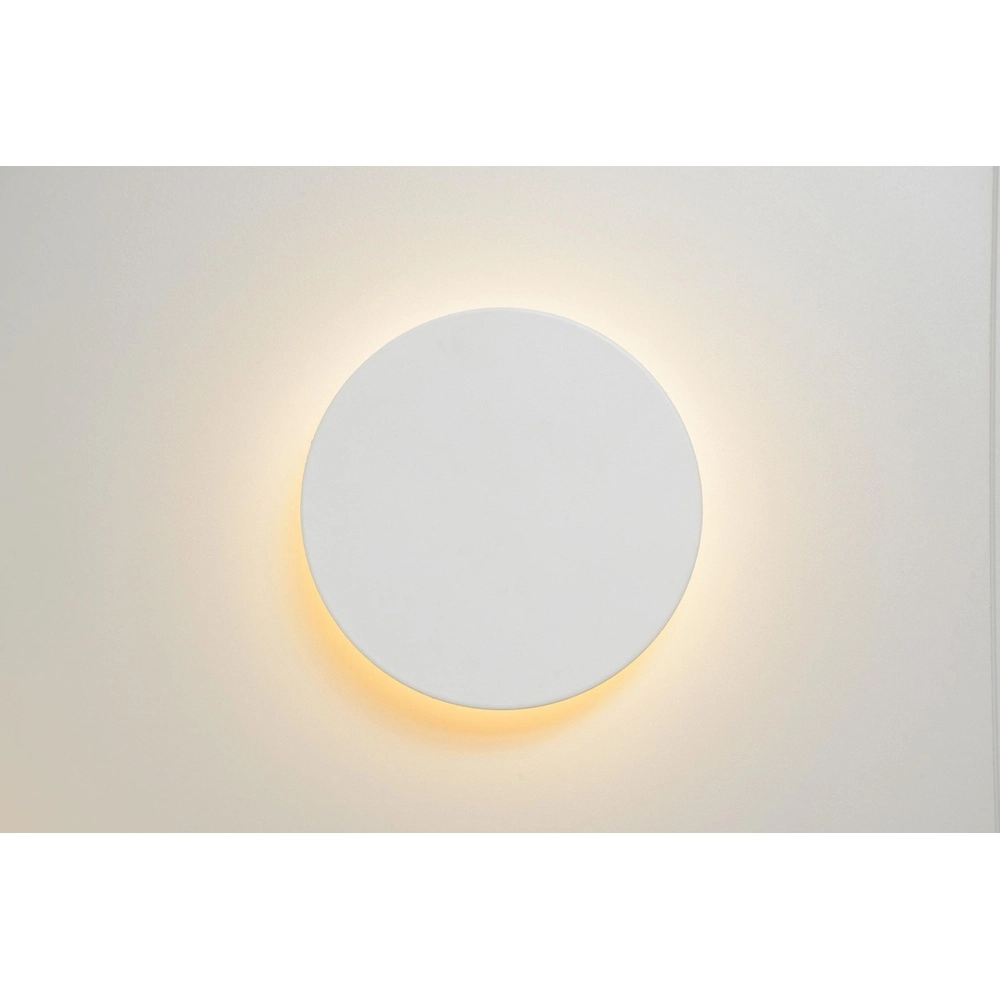 Design wandlamp Eklyps Led Ø 15cm wit Lucide 5411212460257