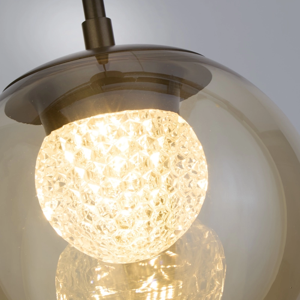 Design hanglamp Solis brons Ø 20cm Searchlight 5,05342E+12
