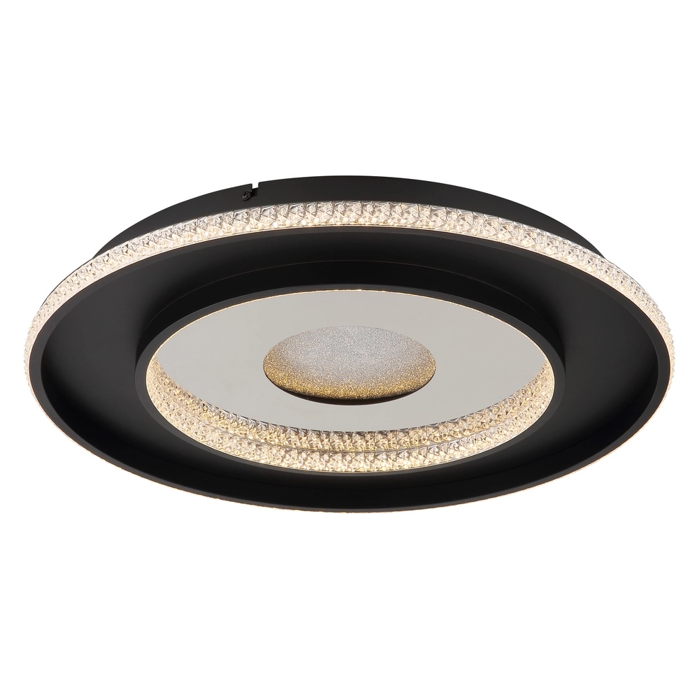 Plafondlamp Marsh zwart Globo 9007371522460