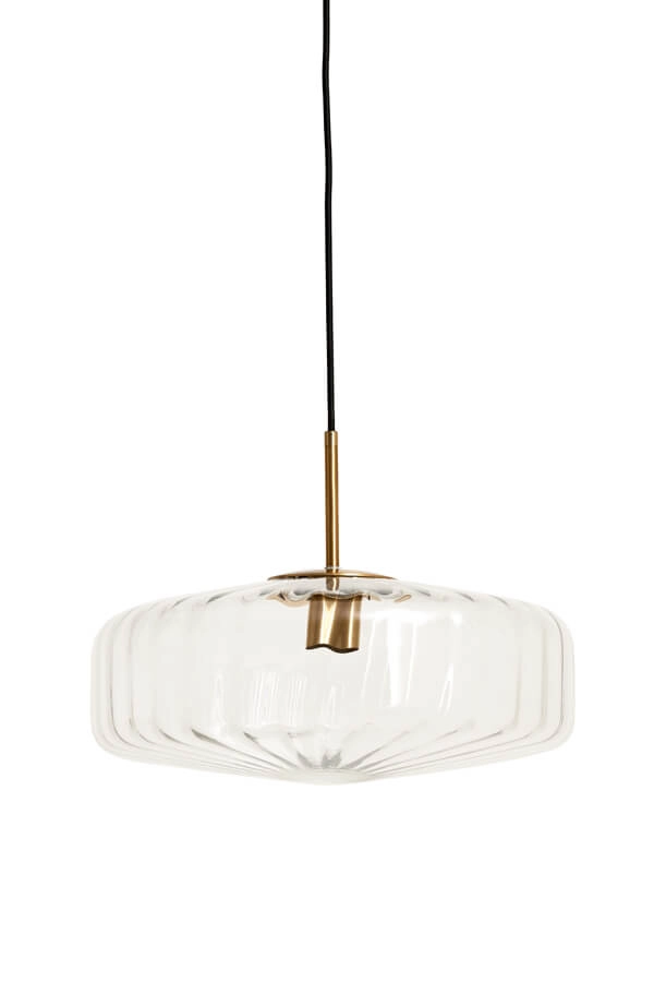 Hanglamp Pleat goud Ø40cm Light & Living 8717807687823