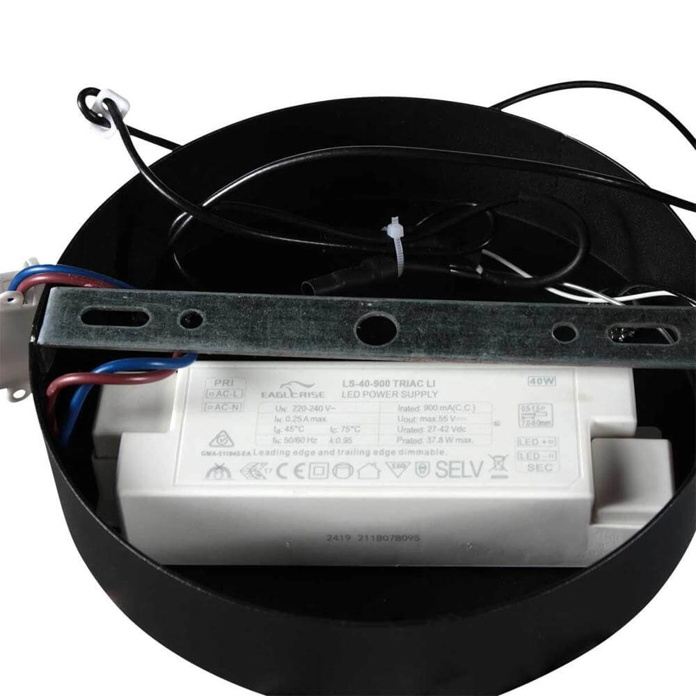 Strakke hanglamp Lumex rond Ø 58cm Steinhauer 8712746177992