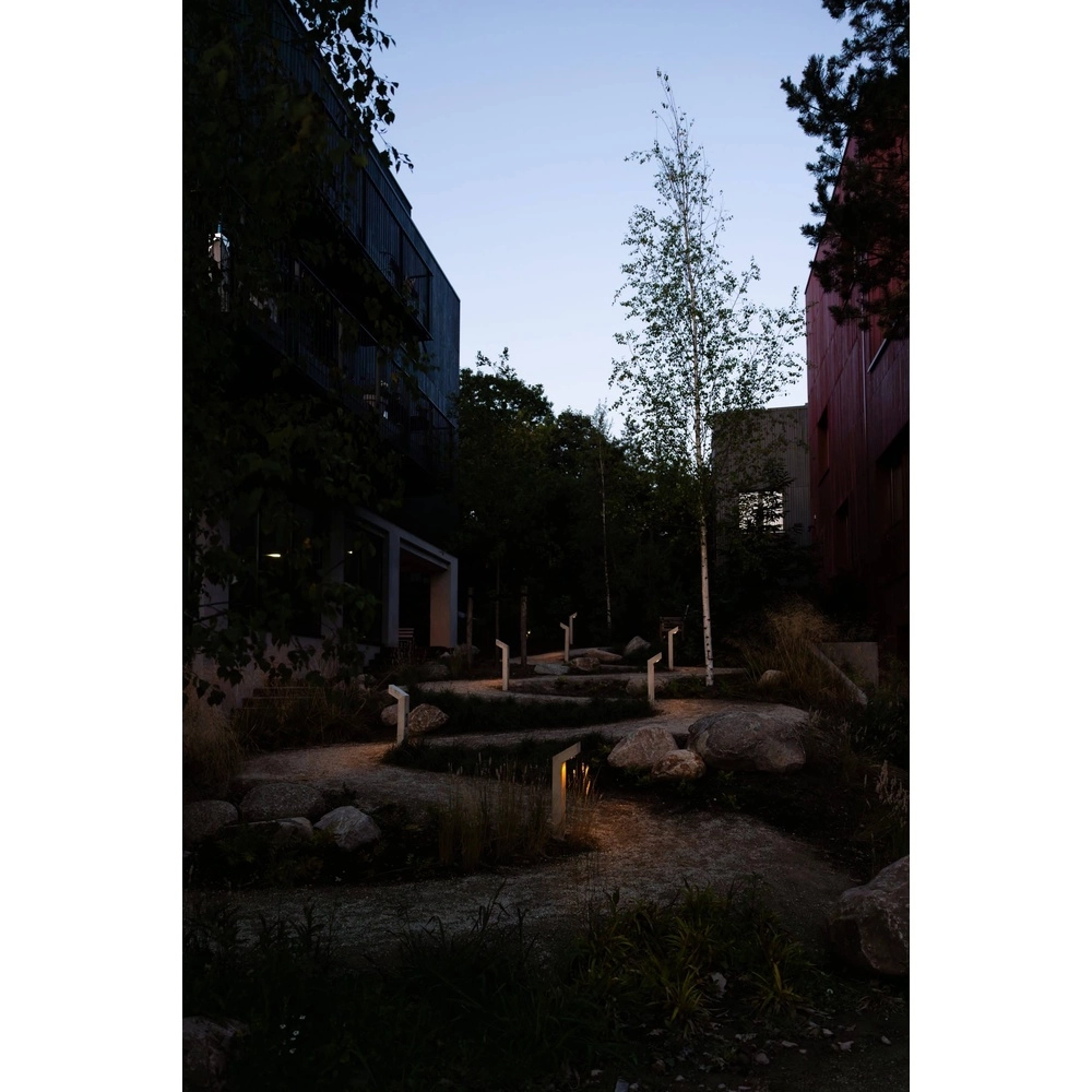 Houten padverlichting Punto Accoya - 50cm - 2700K Timberlab 8716803514065
