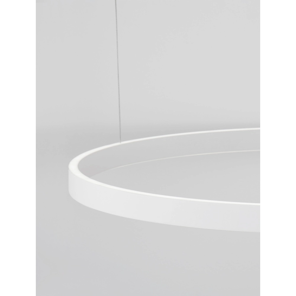 Design hanglamp Elowen wit Ø 98cm Lyora 5212017439123