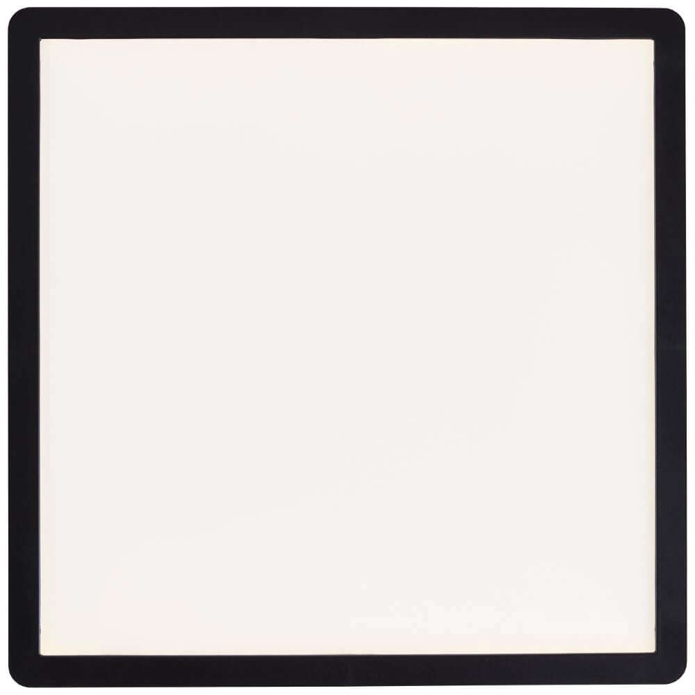 Plafondlamp Milton 29,5 x 29,5cm zwart Brilliant 4004353413636