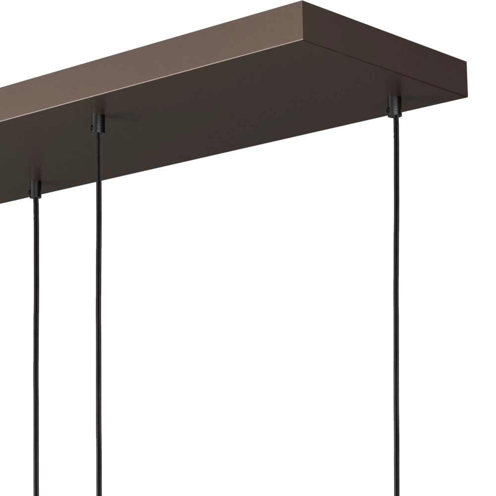 6-lichts hanglamp Opera cacao Masterlight 8718121424194