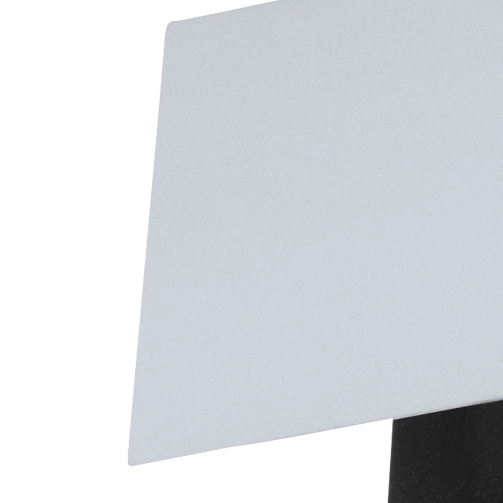 Plafondlamp Viserba enkel wit en zwart Eglo 9002759973940