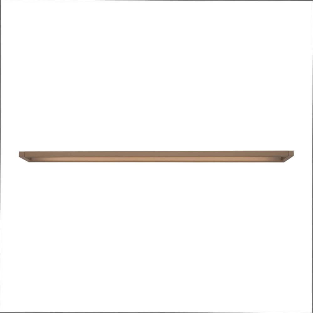 Strakke wandlamp Pure Puro brons 100cm Paul Neuhaus 4012248384237