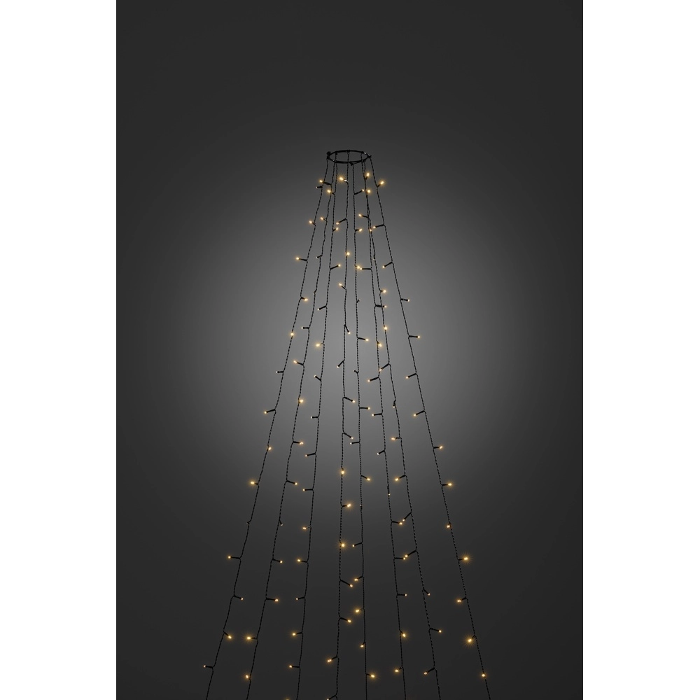 Verlichtingset 240cm - 8x 30 led - 2200K voor kerstboom
