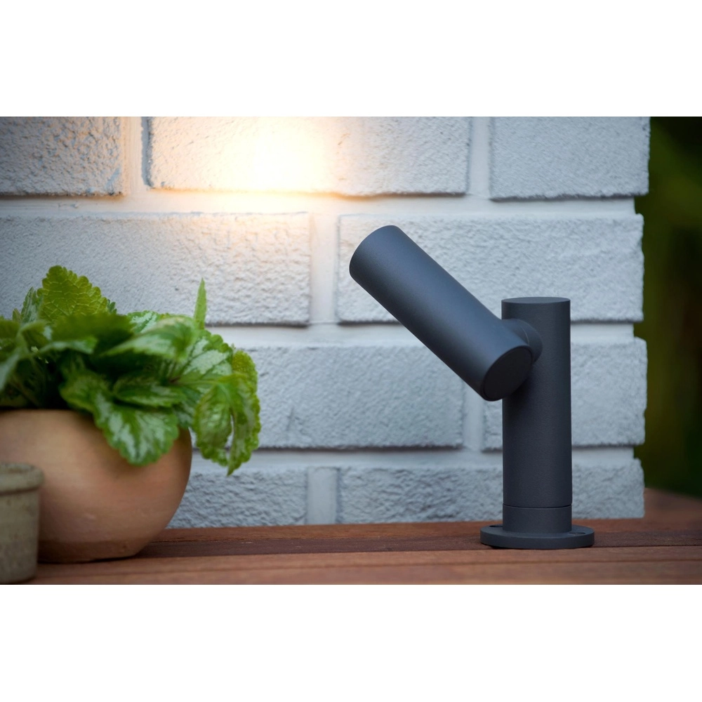 Tuinspot Tatum antraciet Lucide 5411212271655