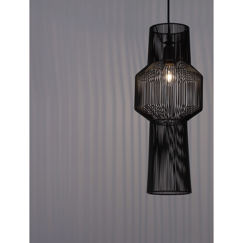 Bohemian hanglamp Bredo Ø 21cm zwart Lyora 5212017438904