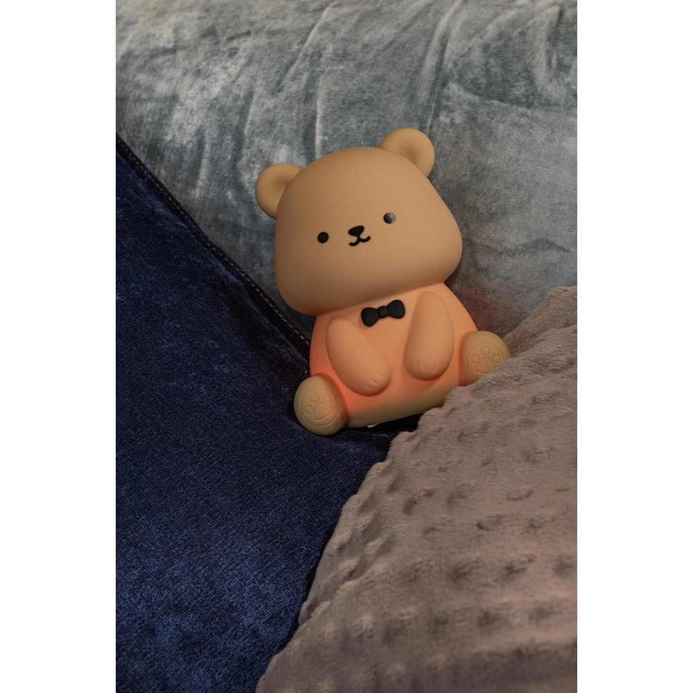 Kinderkamer nachtlampje Pincha Bear beertje Lucide 5411212541369