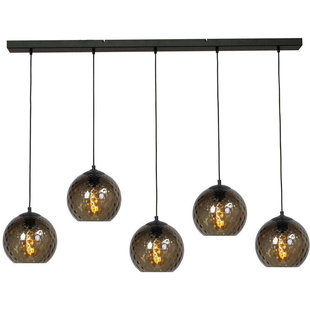 5-lichts hanglamp Baloton